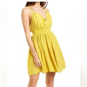 BB Dakota Sunny Yellow Mini Dress